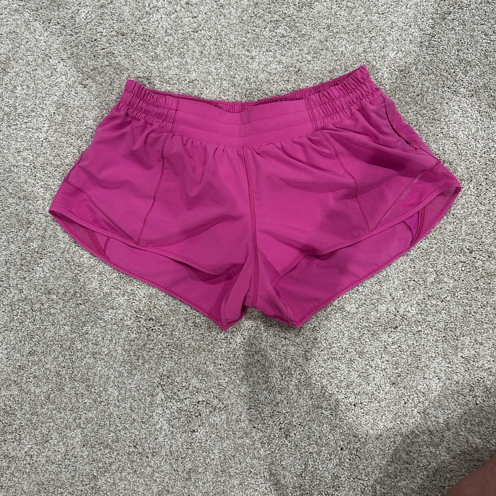 Lululemon Hotty Hot LR Short 2.5" *Lined Sonic Pink